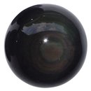 Regenbogen Obsidian Kugel  ca. 50 - 55 mm  A* extra...