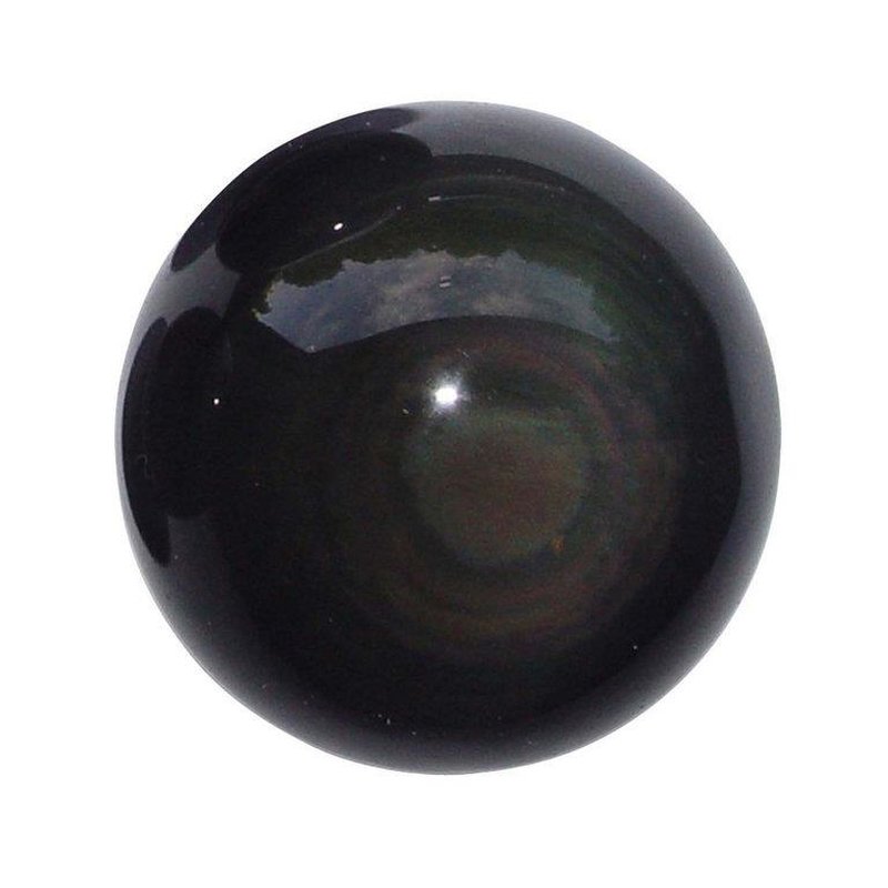 Regenbogen Obsidian Kugel ca 40 mm Ø A* extra 