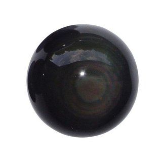 Regenbogen Obsidian Kugel ca. 24 - 26 mm  A* extra schimmerndes Farbspiel