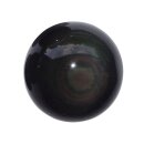 Regenbogen Obsidian Kugel ca. 24 - 26 mm Ø A*...