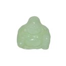 Jade / Serpentin Buddha ca. 25 x 30 mm