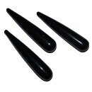 Obsidian Massage Stab / Griffel konische Form ca. 90 -...