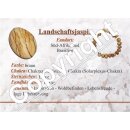 Landschaftsjaspis Edelstein T Puzzle Geschicklichkeits Spiel ca. 75 x 90 mm, kniffelig & sehr schwierig