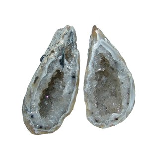 Achat Geode PAAR aufgeschnitten, poliert A* Qualitt Gre *XS  ca. 20 - 30  mm
