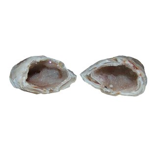 Achat Geode PAAR aufgeschnitten, poliert A* Qualitt Gre *XS  ca. 20 - 30  mm