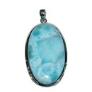 Larimar auch Atlantisstein genannt XL Anhnger in 925er...