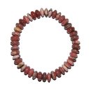 Rhodochrosit Armband Linse ca. 8 mm, auf Stretchband ca....