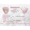 Rhodochrosit Armband Linse ca. 8 mm, auf Stretchband ca. 19 - 20 cm