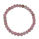 Andenopal rosa  6mm Kugel Armband ca. 19 - 20 cm auf...