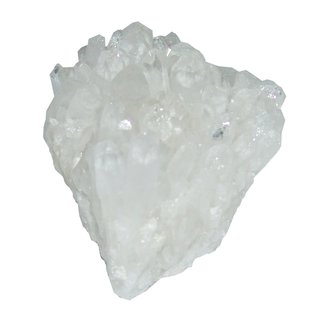 Bergkristall ca. 30 - 40 mm schne kleine Stufe mit vielen Spitzen ideal zum Befllen eines Adventskalenders Natur gewachsen und Natur belassen