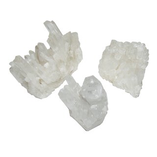 Bergkristall ca. 30 - 40 mm schöne kleine Stufe mit vielen Spitzen ideal zum Befüllen eines Adventskalenders Natur gewachsen und Natur belassen