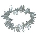 Bergkristall Stbchen Armband ca. 10 - 15 mm auf...