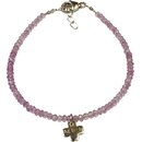 Glcks-Armband, Bergkristall farbveredelt fac,...