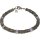 Edelsteinarmband Labradorit facettiert, vers. Hämatit, ca. 18.5 - 20.5 cm