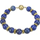 Edelsteinarmband Lapis Lazuli, Gold-Hmatit,...