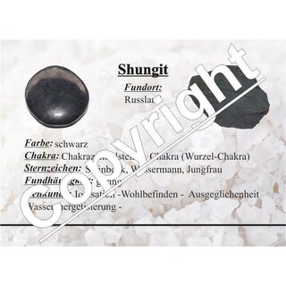 Shungit / Schungit Pyramide ca. 50 mm aus Russland