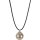 Atelier-Funk Tamouree Muschelkernperle Perle Puder rosé, ca. 16 mm, 925oo Silber
