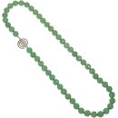 Aventurin Collier facettiert 925oo Silber Spiralschloss...