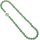 Aventurin Collier facettiert 925oo Silber Spiralschloss ca 60 cm