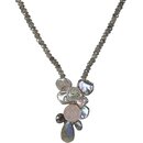 Edelstein Kette - Labradorit facettiert mit...
