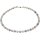 Funk-Collier Edelstein Kette Beryll ca. 8 mm, 925oo Silber, ca. 47 cm