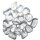 Bergkristall 100 g Trommelsteine, ca. 9 - 14 Steine, Handschmeichler Wassersteine