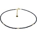 Funk-Collier Edelstein Kette Rainbow Mystic Spinell mit...