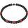 Achat mit Schaumkoralle Würfelcollier, Magnetschloss, ca. 48,5 cm