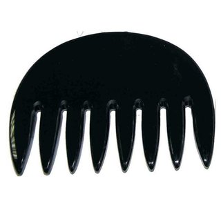 Onyx Kamm ca. 80 x 60 mm mit 8 Zacken auch zur Edelstein Massage