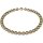 Tamouree Muschelkernperle, Ø ca. 12 mm, Magnetschl., golden Moments, ca. 46 cm