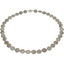 Edelsteincollier Heller Labradorit fac, 925oo Silber...