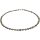 Edelsteincollier Labradorit facettiert, 925oo Silber Schloß, ca. 45.5 cm, Damen