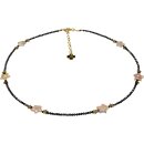 Edelsteinkette schwarzer Spinell "twinkle Star"...