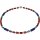 Korallen Kette mit Lapis Lazuli und Türkis, ca. 46 cm, Damen