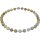 Funk-Collier Edelsteinkette bunter Aquamarin facettiert, Magnetschloss, ca. 47 cm, Damen