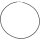 Funk-Collier Schwarzer Spinell, hochwertige, Brillante Linsen - Facettierung. ca. 45 cm, Damen