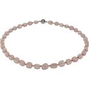 Funk-Collier Edelsteinschmuck Rosenquarz, Magnetschloss,...