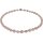 Funk-Collier Edelsteinschmuck Rosenquarz, Magnetschloss, ca. 47.5 cm, Damen
