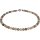 Funk-Collier Edelsteinkette bunter Mondstein, Ø ca. 8 mm, ca. 43 cm, Damen