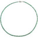 Funk-Collier Edelsteinkette Smaragd, ca. 45 Karat, 925oo...