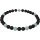 Funk-Collier Edelsteinkette Lavastein, Amazonit, Magnetschloss, ca. 47.5 cm