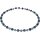 Funk-Collier Edelsteinschmuck Charoit mit Amazonit, Magnetschloss, ca. 45 cm
