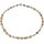 Funk-Collier Mondstein bunt, Silber-Hämatit, Magnetschloss, ca. 46.5 cm