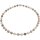 Funk-Collier Edelsteinkette Mondstein, Ø ca. 8 mm, Magnetschloss, ca 45 cm