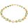 Funk-Collier farbenfrohe Edelsteinkette Serpentin, Perlmutt, ca. 44 cm, Damen