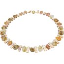 Funk-Collier Edelsteinkette Murano Art, Perlmutt, Sw....