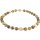 Funk-Collier Feuerachat, Sw. Zuchtperle, Tamouree Muschelkernperle, Magnetschloss, ca. 46 cm