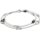 Funk-Collier Endless Dream, Drusen Achat, Rosenquarz, Silber-Hämatit ca. 75 cm