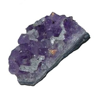 Amethyst Drusensegment Brasilien Rohstck Gre S ca. 3 - 4 cm