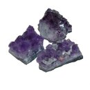 Amethyst Drusensegment Brasilien Rohstück Größe S ca. 3 - 4 cm